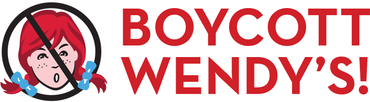 Boycottbannerstrans - Wendy's (800x202), Png Download