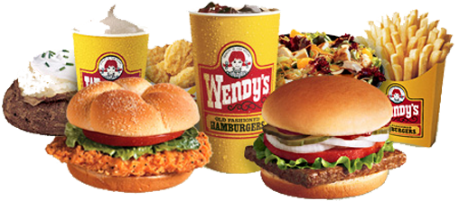 #lifehack How To Get Free Food At Wendy's - Wendy's Food (507x288), Png Download