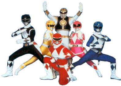 Mighty Morphin Power Rangers: Season 2 Vol 1 Dvd (400x400), Png Download