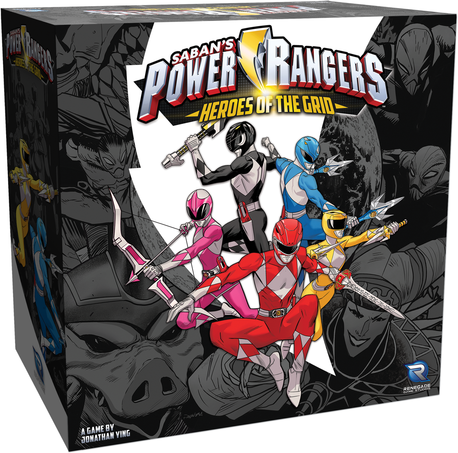 Play As Your Favorite Ninja Warrior And Team Up To - Power Rangers Heroes Of The Grid (1500x1500), Png Download