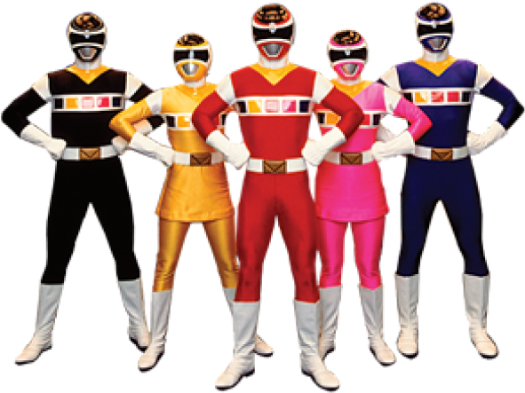 Power Rangers In Space (640x480), Png Download