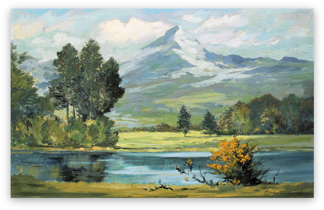 Size 81x51cm - Sam Chadwick Artist (650x425), Png Download
