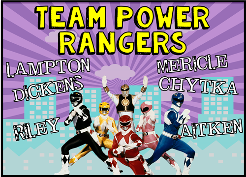 "mighty Morphin' Power Rangers" (1993) (500x360), Png Download