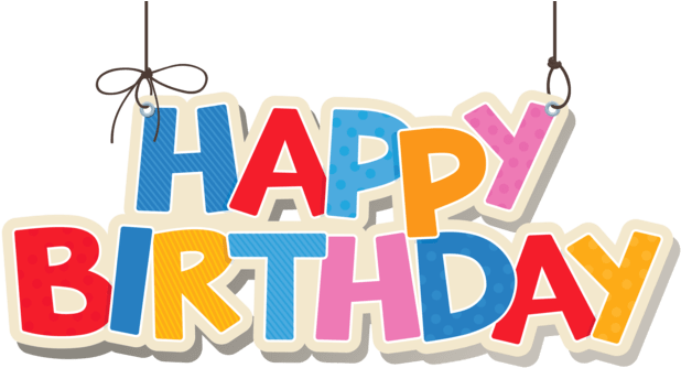 Happy Birthday Colourful - Happy Birthday Stickers Png (640x360), Png Download