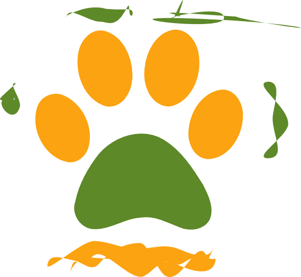 Tiger Paw Clip Art - Paw (600x552), Png Download