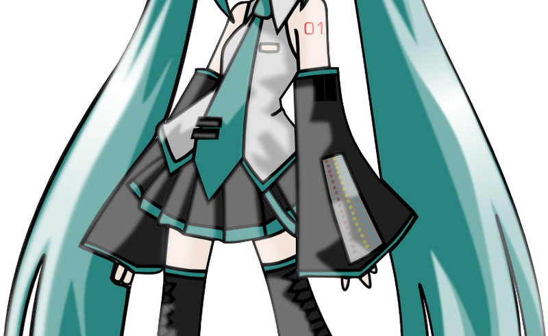 Vocaloid Chibi Hatsune Miku By Kopakapat On Deviantart - Neko Cute Chibi Hatsune Miku (800x491), Png Download