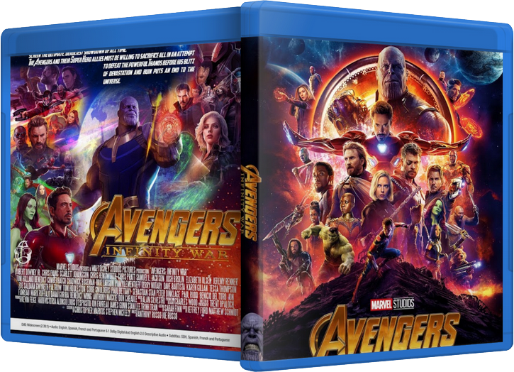 The Avengers And Their Allies Must Be Willing To Sacrifice - Avengers Infinity War Cover (725x524), Png Download