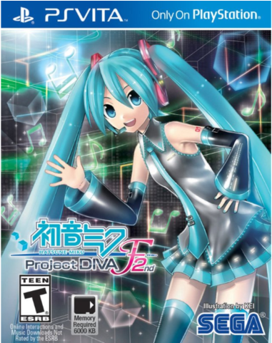 Project Diva F 2nd [sony Ps Vita] - Hatsune Miku Project Diva F2nd (480x480), Png Download