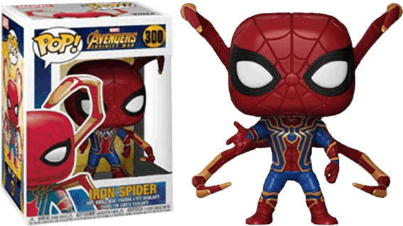 Infinity War - Funko Pop Iron Spider Target Exclusive (600x600), Png Download