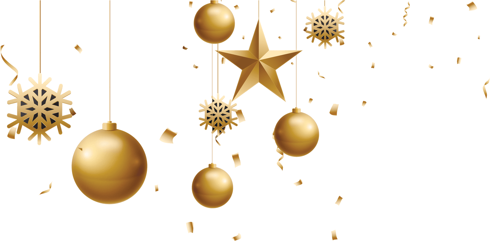 Christmas Parties In Leeds - Christmas Ornament (1920x860), Png Download