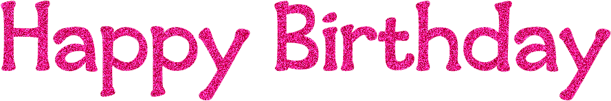 Happy Birthday Png Pink (900x320), Png Download