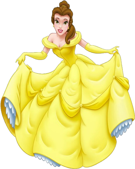 Disney Princess Images Belle Wallpaper And Background - Belle Beauty And The Beast (500x500), Png Download