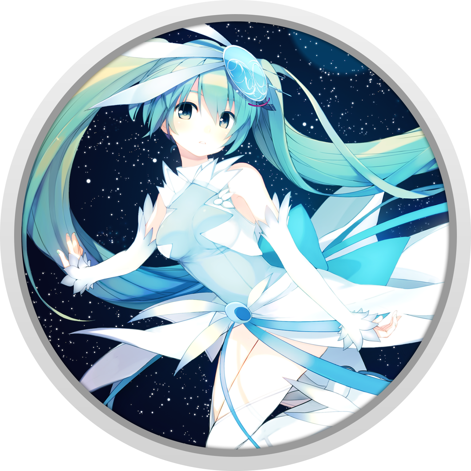 Hatsune Miku Icon 1500x1500 Png Download