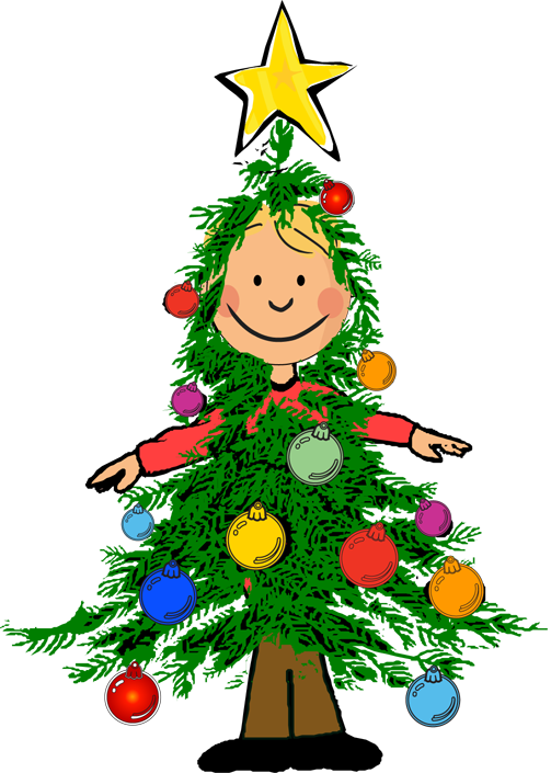 Vsca Christmas Party - Kids Christmas Clipart (503x705), Png Download