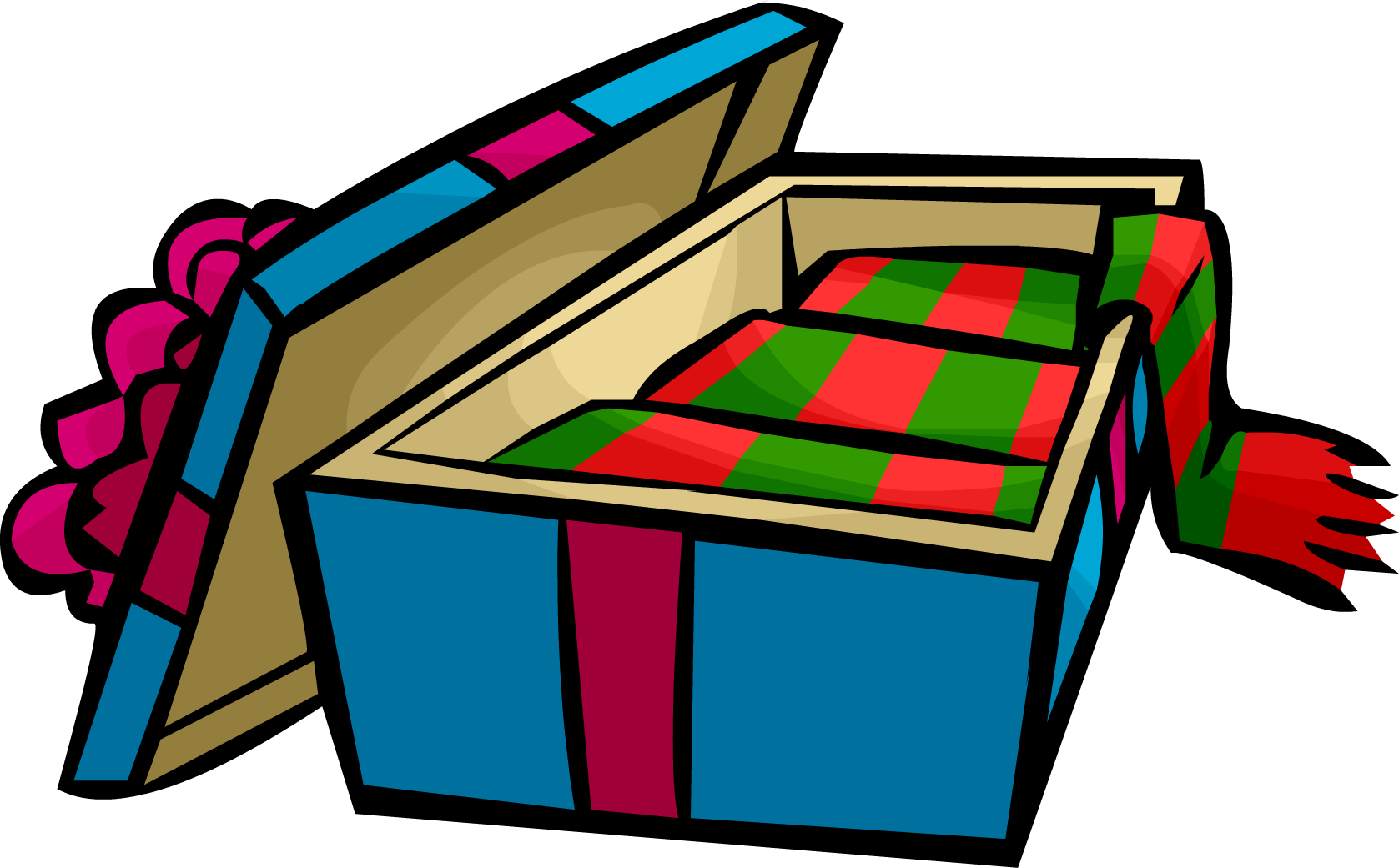 Christmas Party 2007 Christmas Scarf Box - Christmas Day (1677x1041), Png Download
