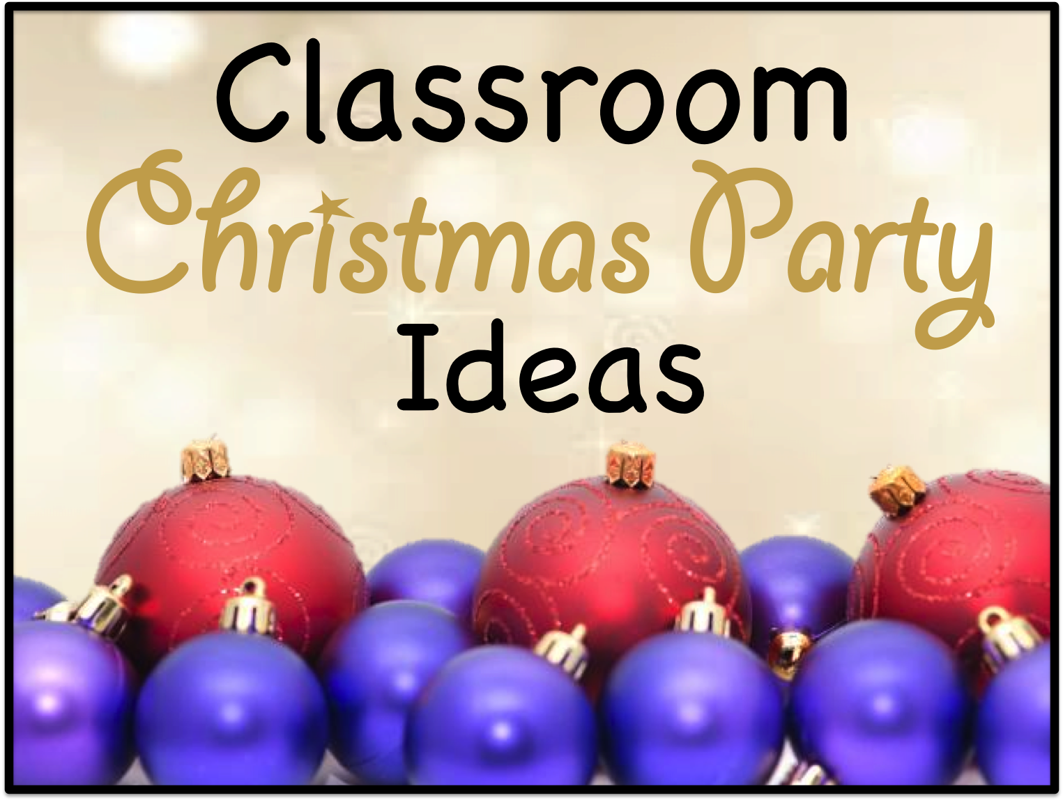 Christmas Party Ideas - Christmas Party Decoration For Classroom (1538x1168), Png Download