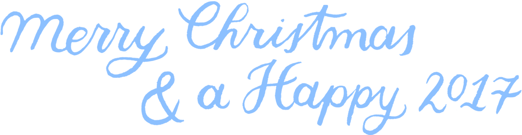 Penguin Christmas Party Manolya Isik - Calligraphy (1848x462), Png Download