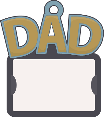 Free Svg File - Fathers Day Gift Tag (340x383), Png Download