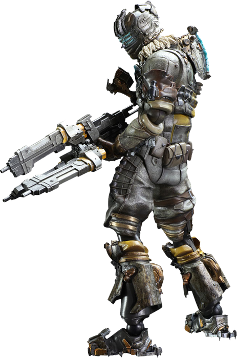 Dead Space Png Photo - Dead Space 3 - Isaac Clarke Play Arts Figure (463x700), Png Download