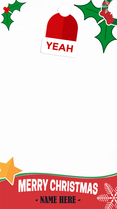 Christmas Party Snapchat Geo Filter 01 - Snapchat Christmas Filter (400x711), Png Download