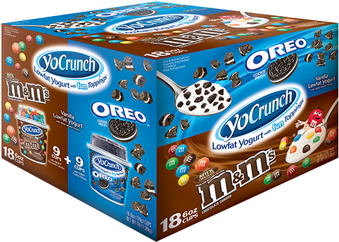 Previous - Yogurt With M&ms (600x345), Png Download