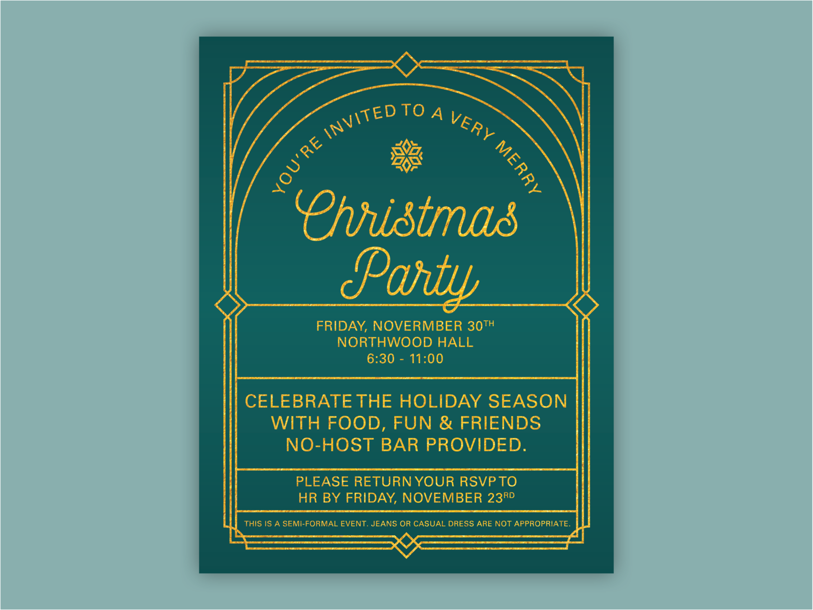 One Of Many Designs For A Corporate Christmas Party - Calligraphy (1600x1200), Png Download