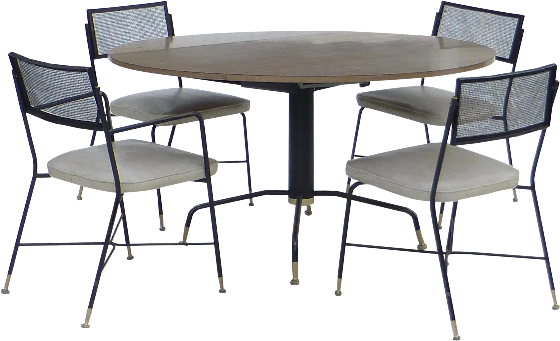 Table With Chairs Png Image Background - Table And Chairs Png (2522x1536), Png Download