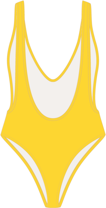 Lily Yellow Rio One-piece - One Piece (1024x768), Png Download
