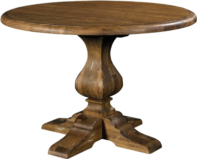 Artisans Shoppe - Kincaid Artisan Shoppe 44 In Round Table (525x345), Png Download