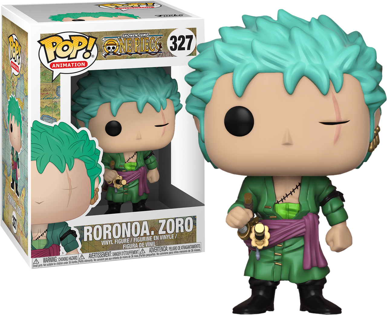 One - Funko Pop Roronoa Zoro (1194x970), Png Download