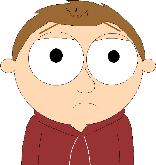 Red Hoodie Guy Shocked 800 600 Trans - Cartoon (800x600), Png Download