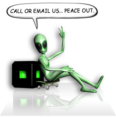 Alien - Cartoon (460x464), Png Download