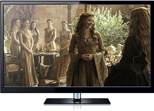 High Definition Tv - Natalie Dormer Game Of Thrones (540x462), Png Download