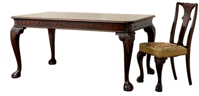 Georgian Furniture - Coffee Table (400x400), Png Download