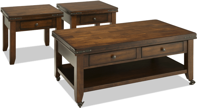 Enormous Coffee Table Set - Coffee Table Sets (846x534), Png Download