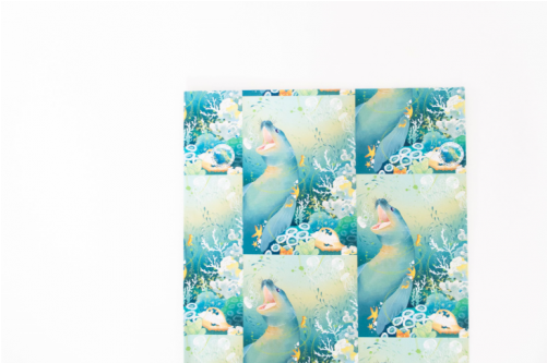 Gift Paper & Tag - Paper (500x500), Png Download