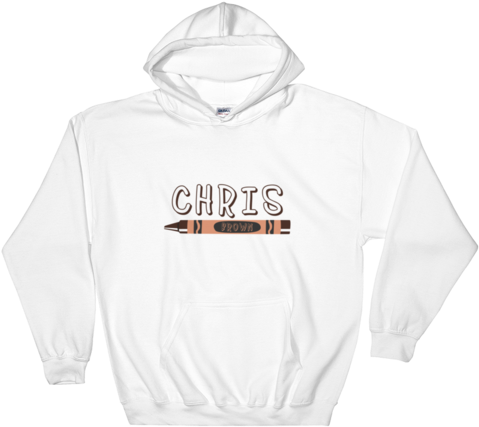 Chris Brown Hooded Sweatshirt - Hoodie (600x600), Png Download