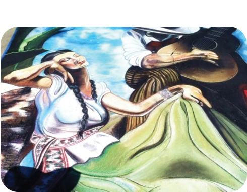 Councilwoman Monica Rodriguez Presents Dia De Los Muertos - Painting (500x400), Png Download