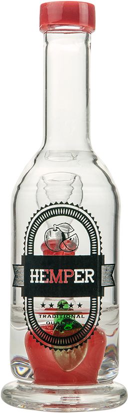Hemper Apple Bottle Bong - Bong (1080x1080), Png Download