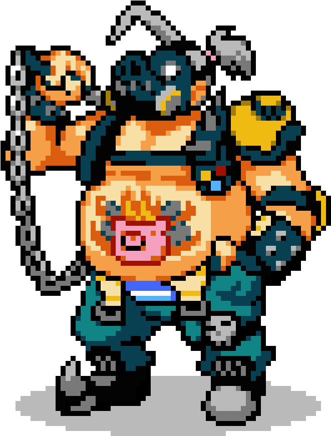 Pixel Orc Pixel Orc Twitter Png Road Hog Pixel - Pixel Orc (690x960), Png Download