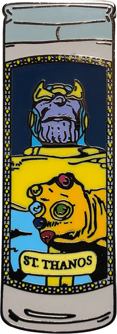 Thanos Pin - Thanos (2700x1800), Png Download