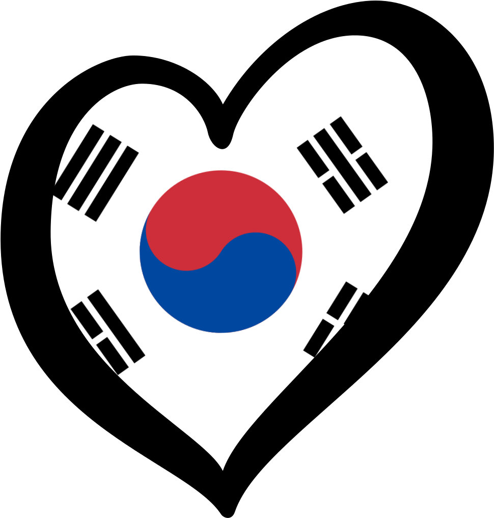 File - Eurosouthkorea - South Korea Flag (975x1024), Png Download
