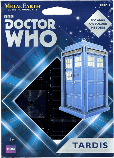 1 Of - Metal Earth Dr Who Tardis (600x600), Png Download