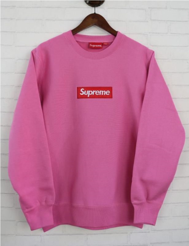 Supreme Box Logo Crewneck 15fw - Jpeg (800x800), Png Download