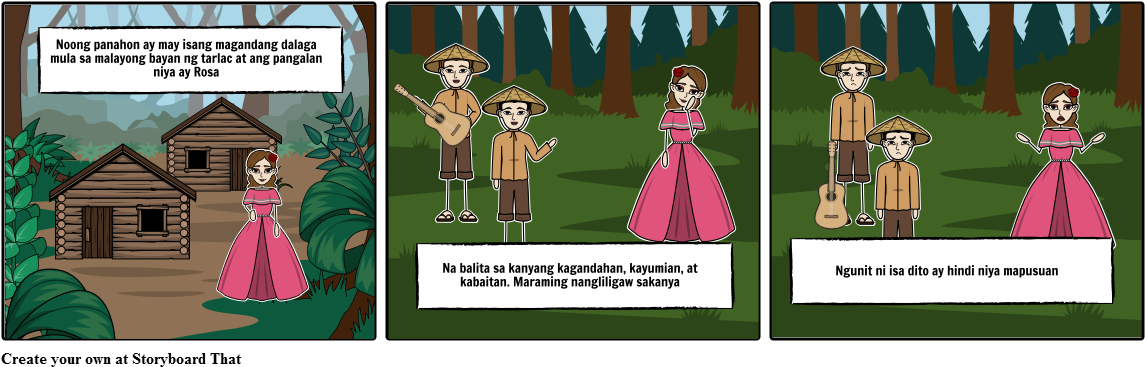 Alamat Ng Rosas - Drawing Alamat Ng Rosas (1164x385), Png Download