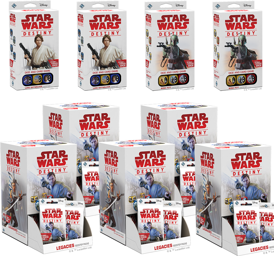Legacies Collector's Bundle - Star Wars Destiny Legacies (900x900), Png Download