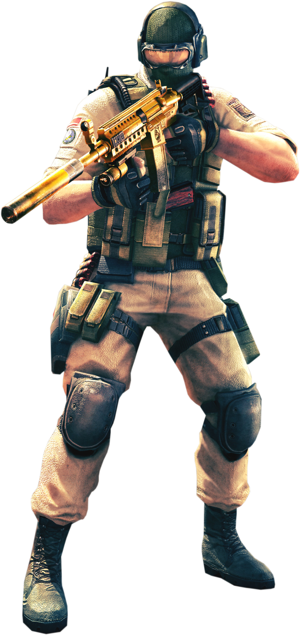Swat-elite - Crossfire Swat Elite (1040x2243), Png Download
