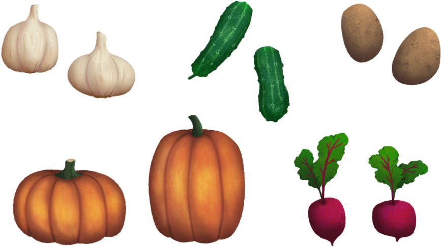 Veggies - Pumpkin (1000x578), Png Download