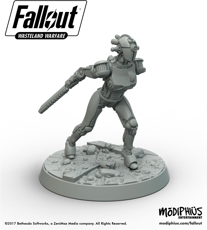 Picture - Fallout Wasteland Warfare Enclave (880x1000), Png Download