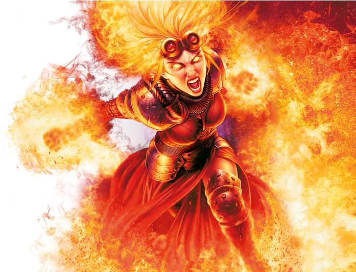 Chandra Nalaar Planeswalkers Magic The Gathering Png - Game Magic The Gathering Ipod Touch 6 Case (1000x555), Png Download